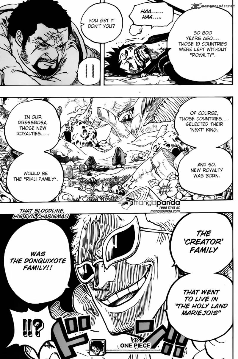 One Piece Chapter 722 — page 20