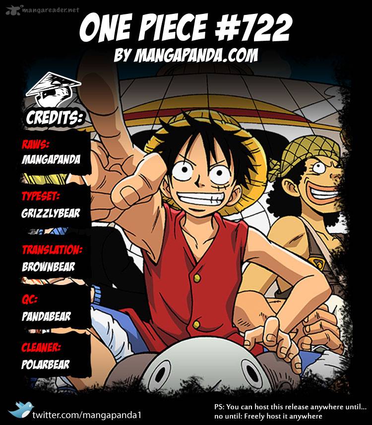 One Piece Chapter 722 — page 21