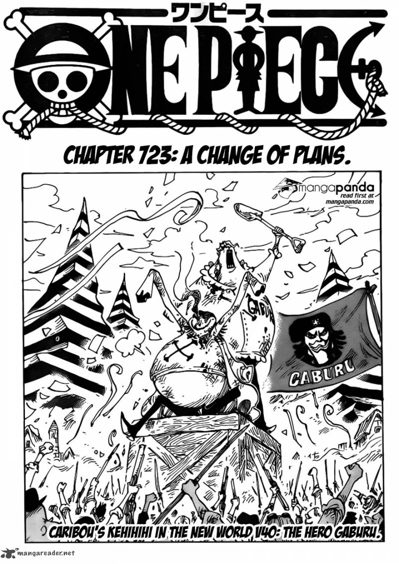 One Piece Chapter 723 — page 3