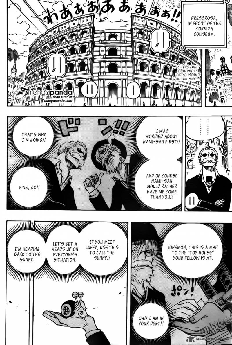 One Piece Chapter 723 — page 4