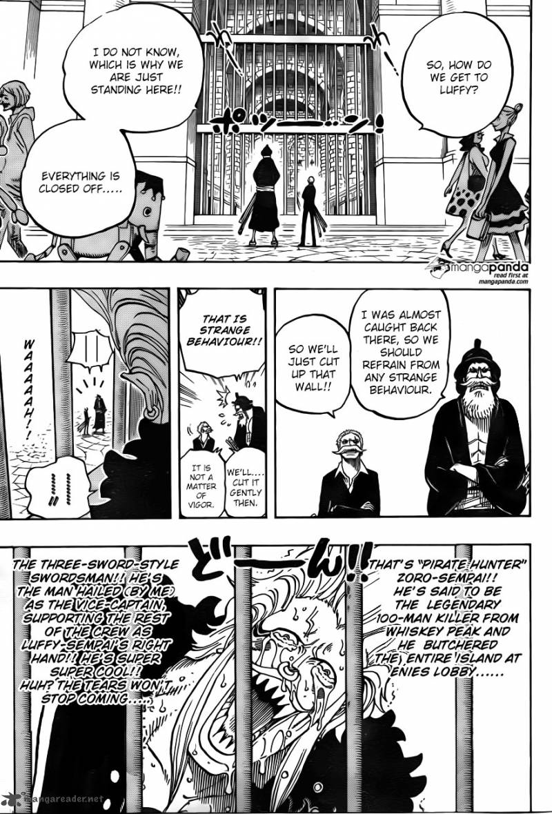 One Piece Chapter 723 — page 5