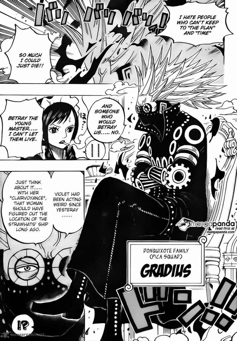 One Piece Chapter 723 — page 7