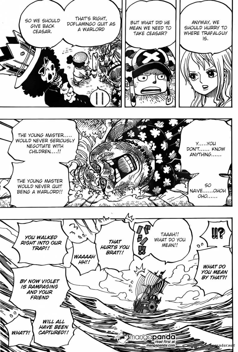 One Piece Chapter 723 — page 11