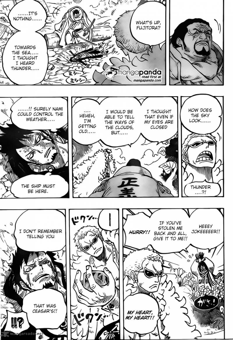 One Piece Chapter 723 — page 13
