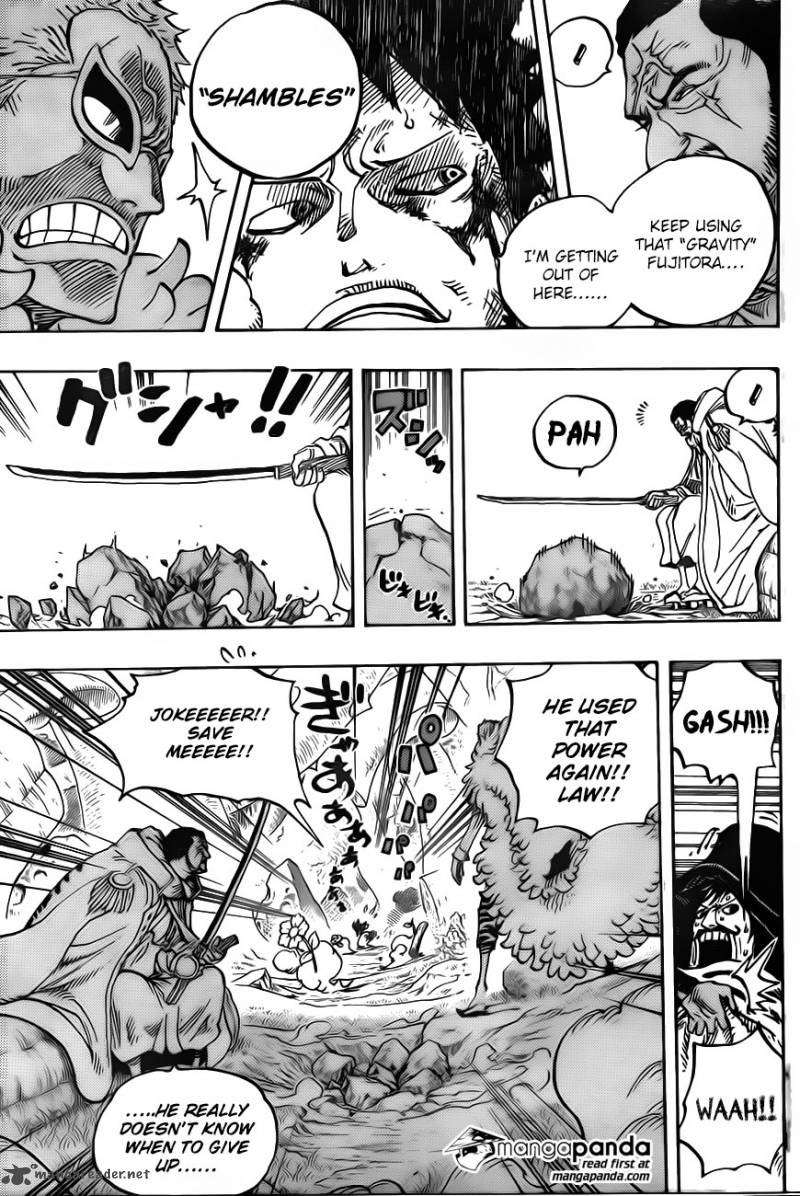 One Piece Chapter 723 — page 15