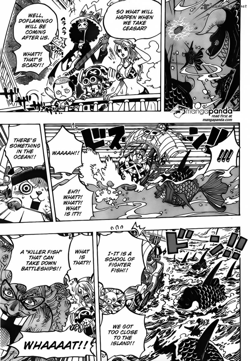 One Piece Chapter 723 — page 17