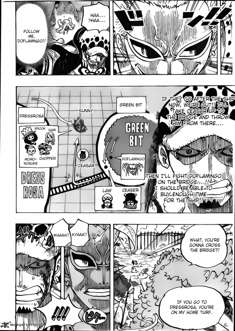 One Piece Chapter 723 — page 18
