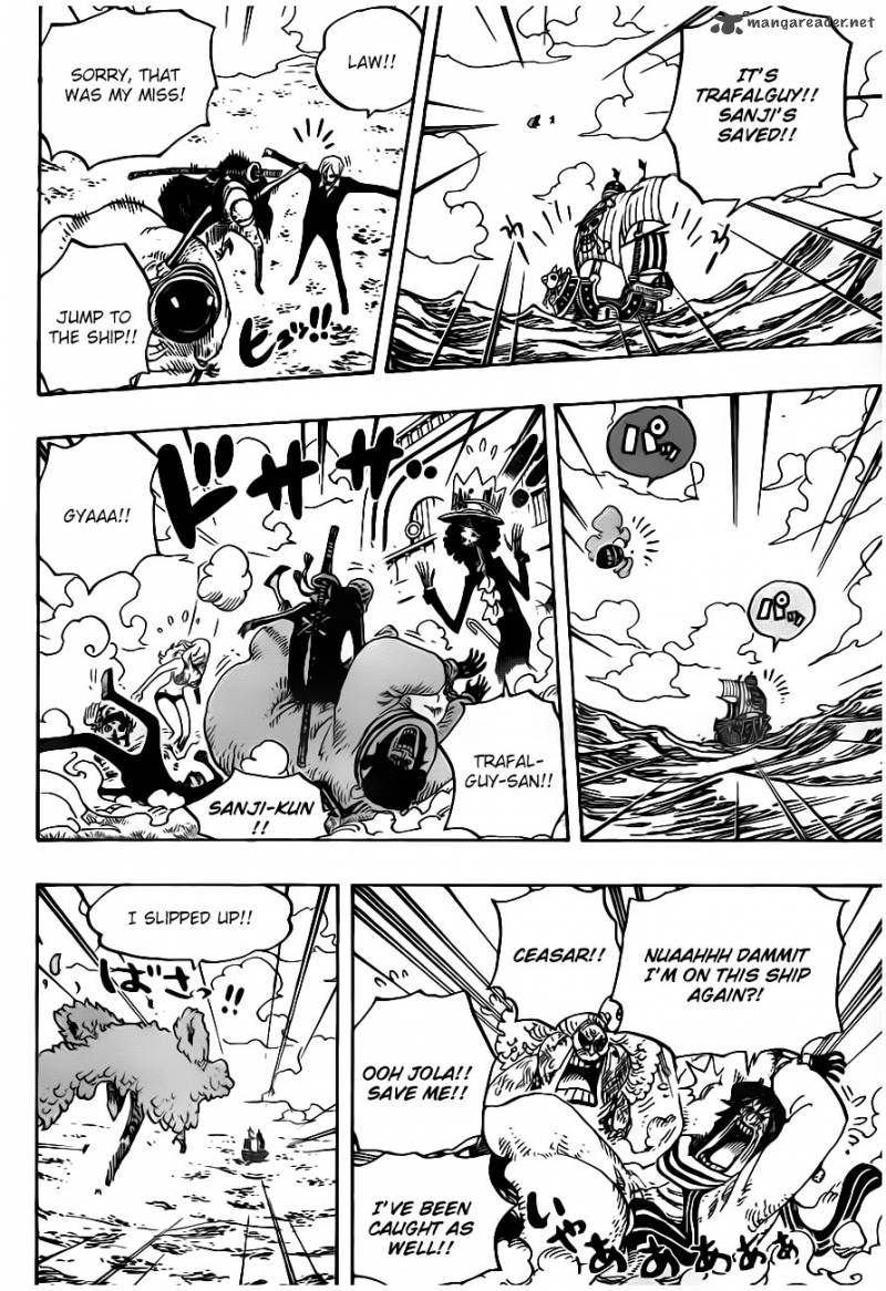 One Piece Chapter 724 — page 10