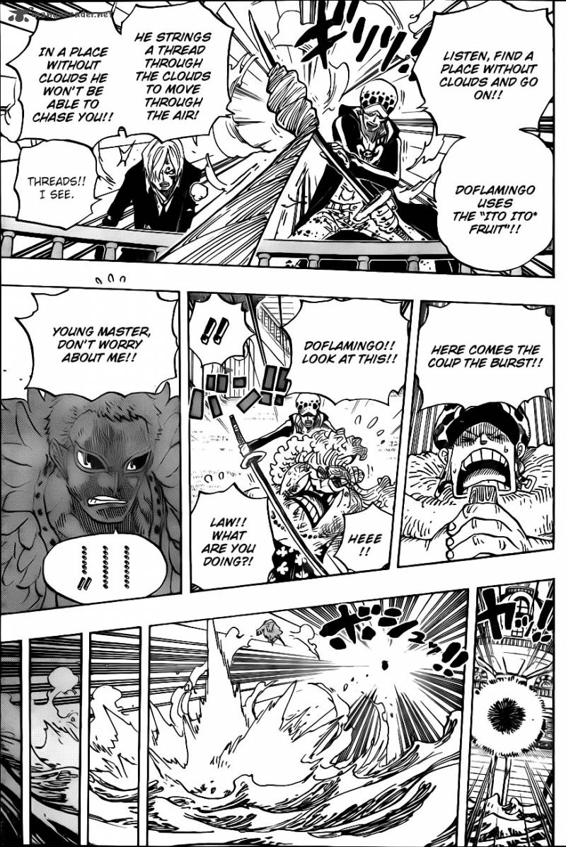 One Piece Chapter 724 — page 17