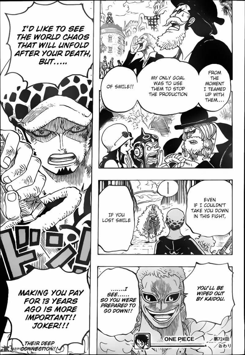 One Piece Chapter 724 — page 19