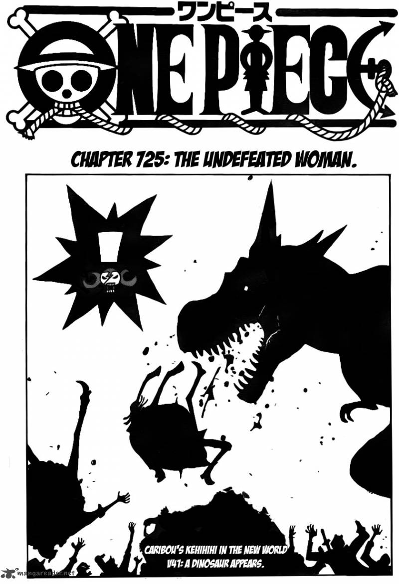 One Piece Chapter 725 — page 2