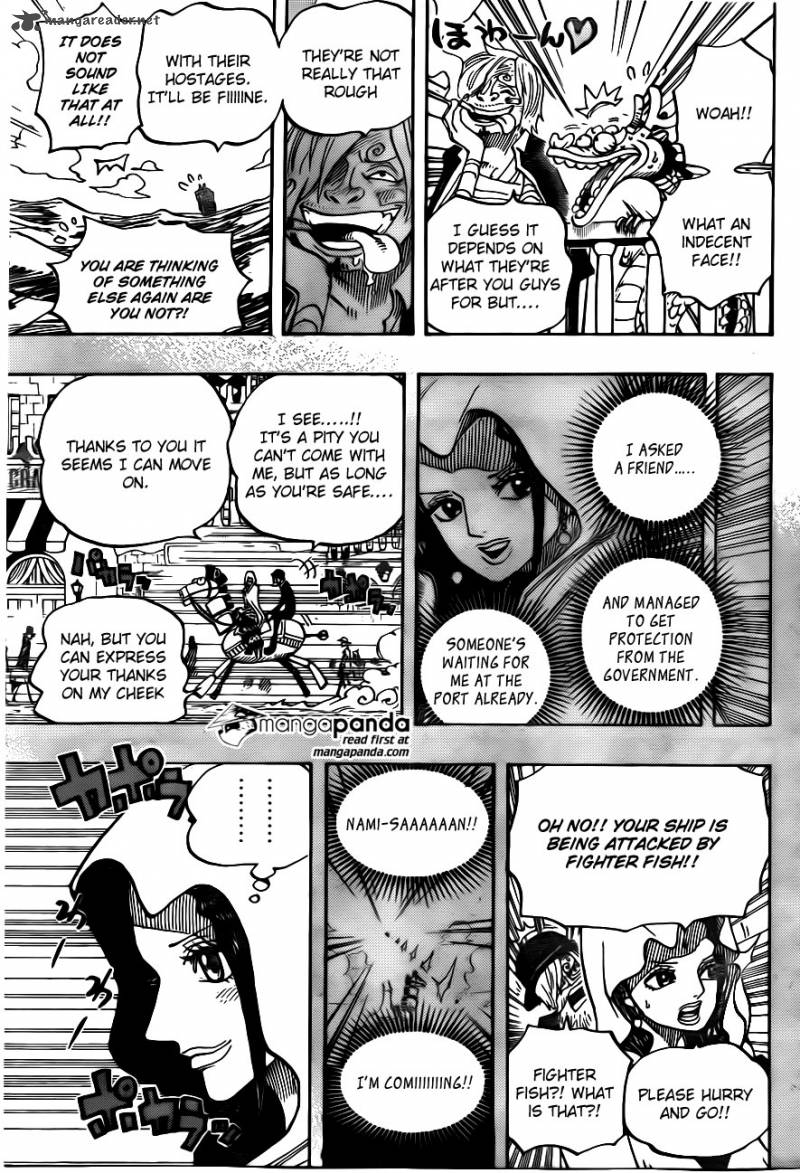 One Piece Chapter 725 — page 8