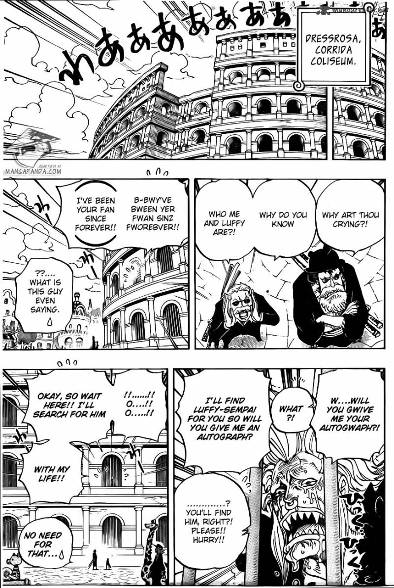 One Piece Chapter 725 — page 10
