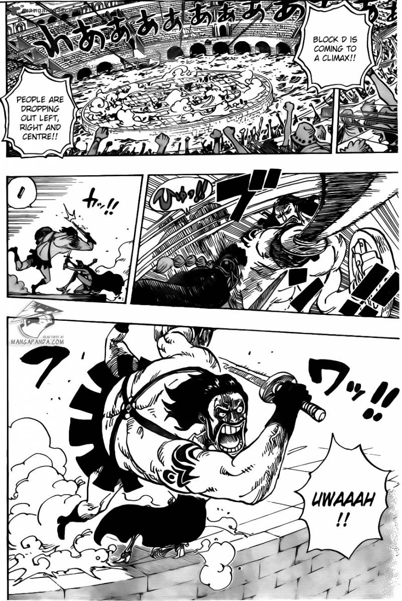 One Piece Chapter 725 — page 11