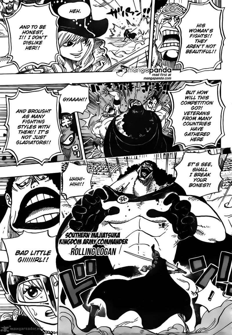 One Piece Chapter 725 — page 14