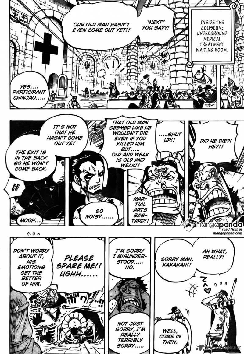 One Piece Chapter 725 — page 15