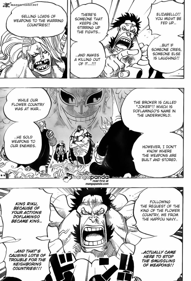One Piece Chapter 726 — page 7
