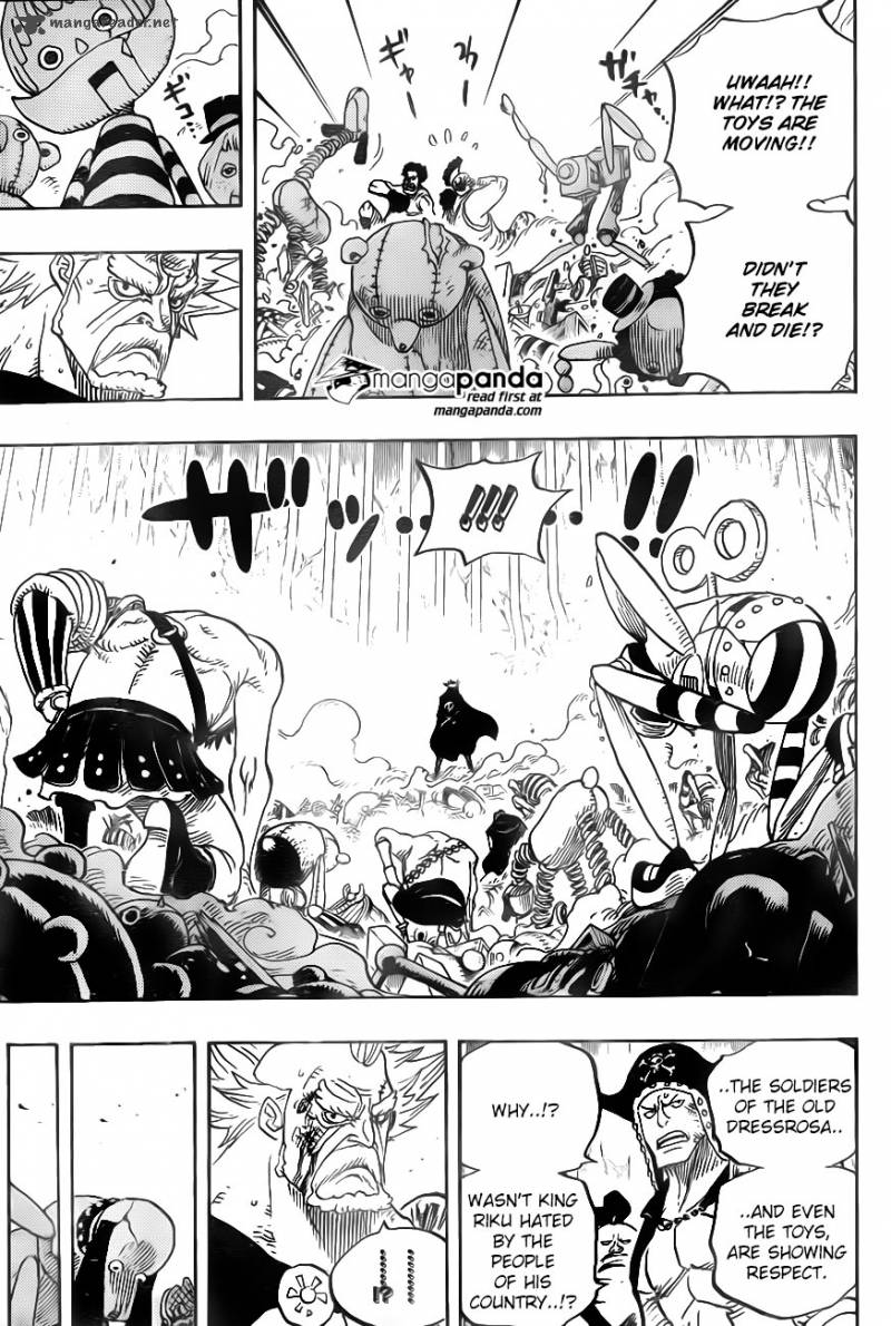 One Piece Chapter 726 — page 9
