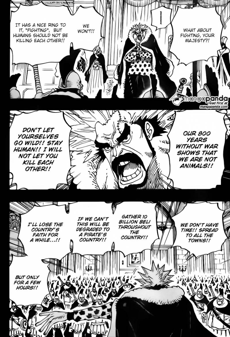 One Piece Chapter 727 — page 10