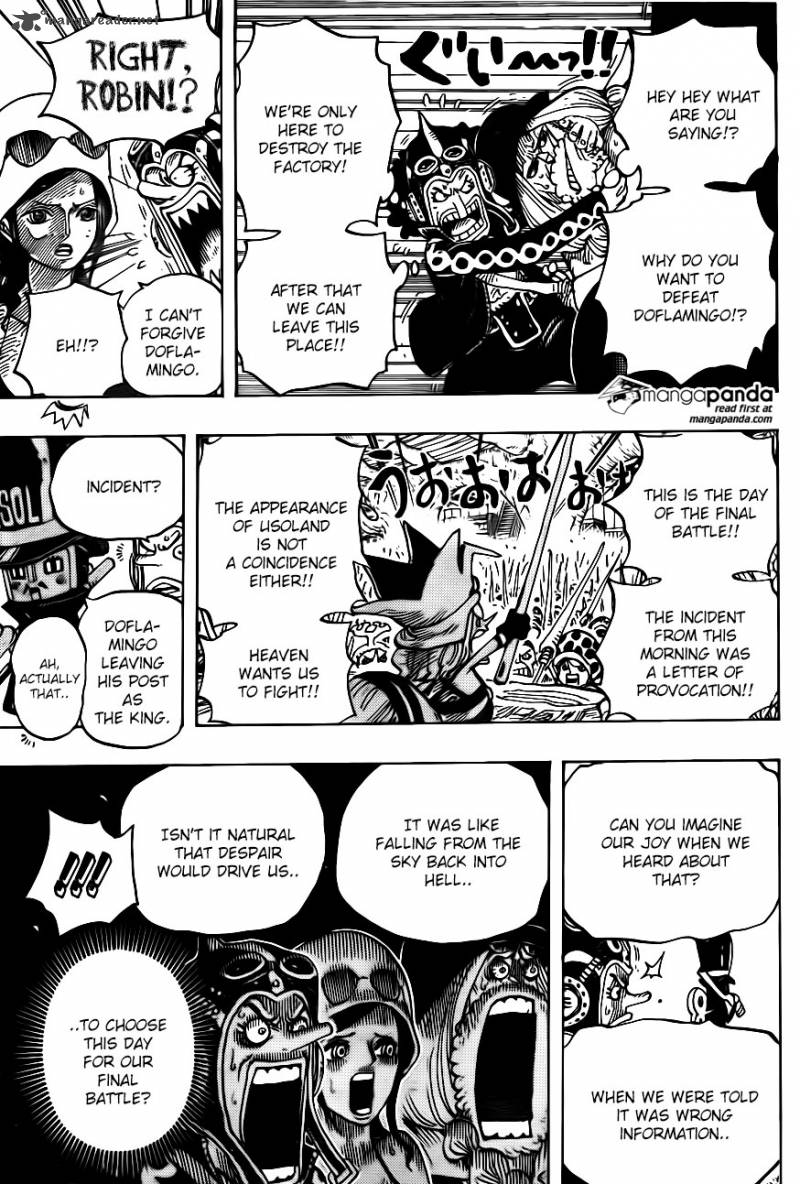One Piece Chapter 728 — page 17
