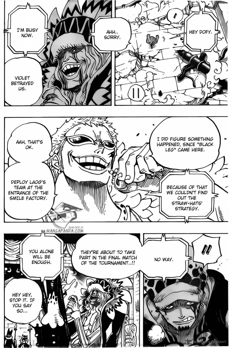 One Piece Chapter 729 — page 8
