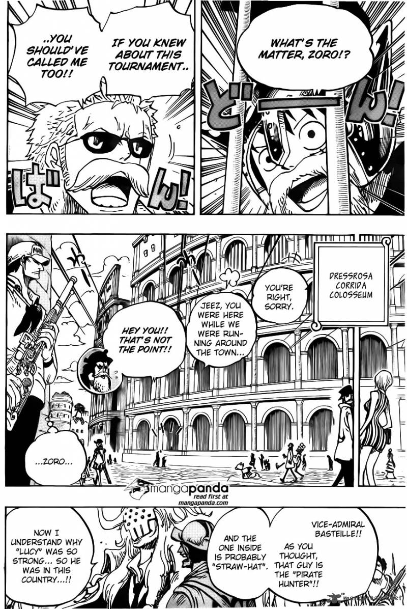 One Piece Chapter 729 — page 10