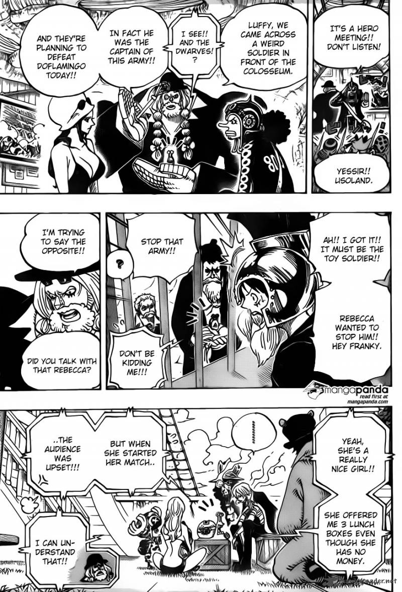 One Piece Chapter 729 — page 13