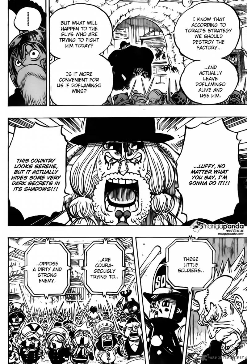 One Piece Chapter 729 — page 14