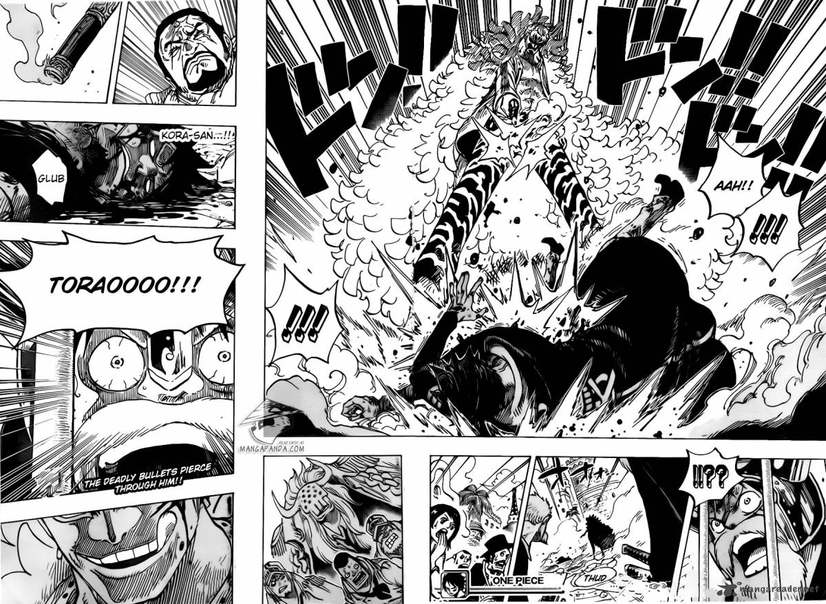One Piece Chapter 729 — page 18