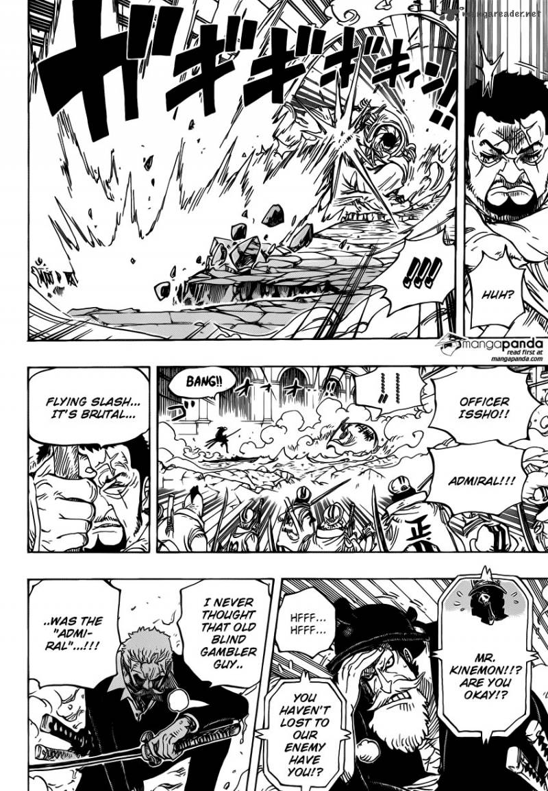 One Piece Chapter 730 — page 9
