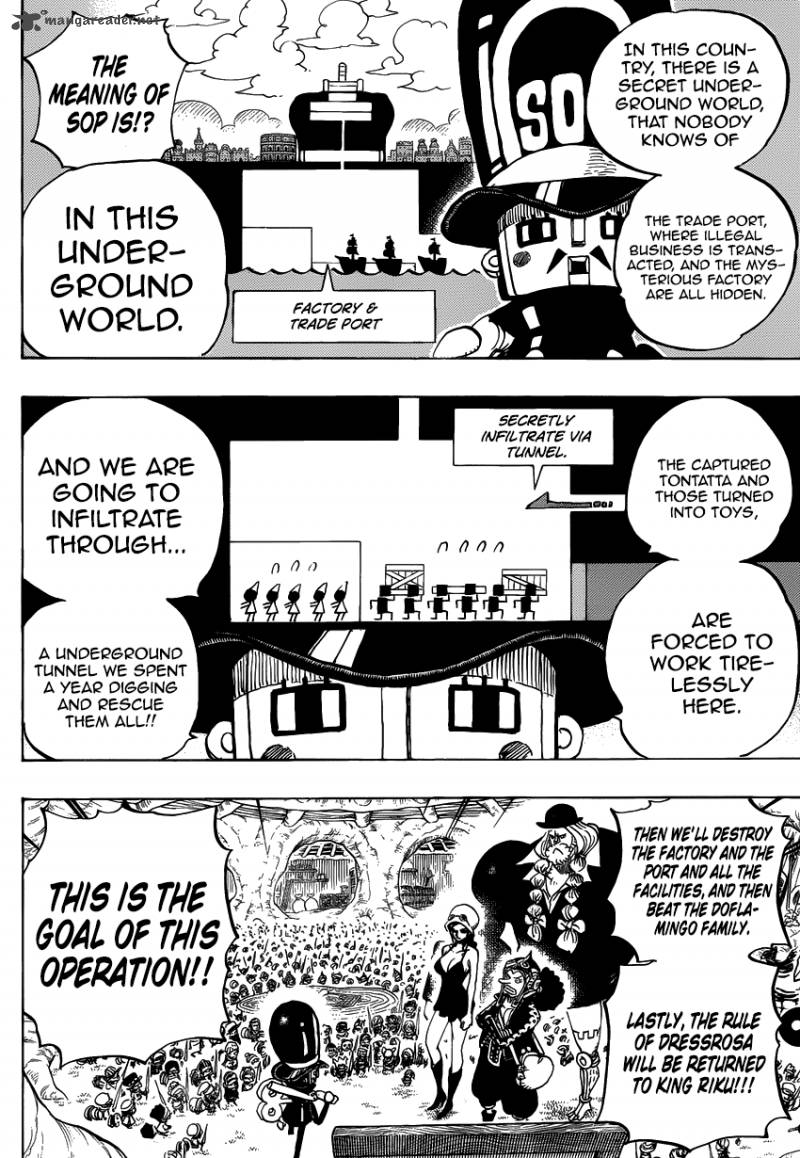 One Piece Chapter 731 — page 6