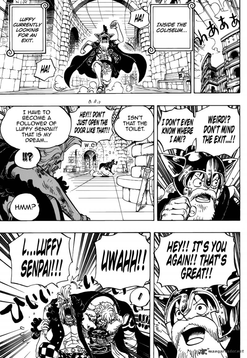 One Piece Chapter 731 — page 11