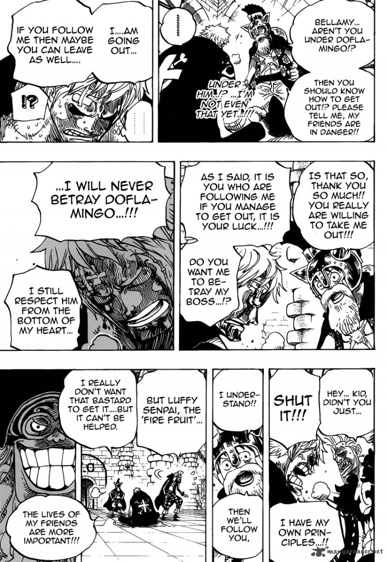 One Piece Chapter 731 — page 13