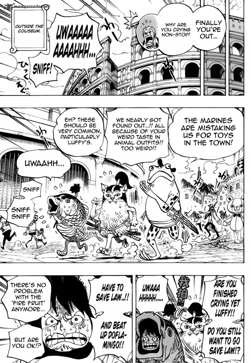 One Piece Chapter 731 — page 17