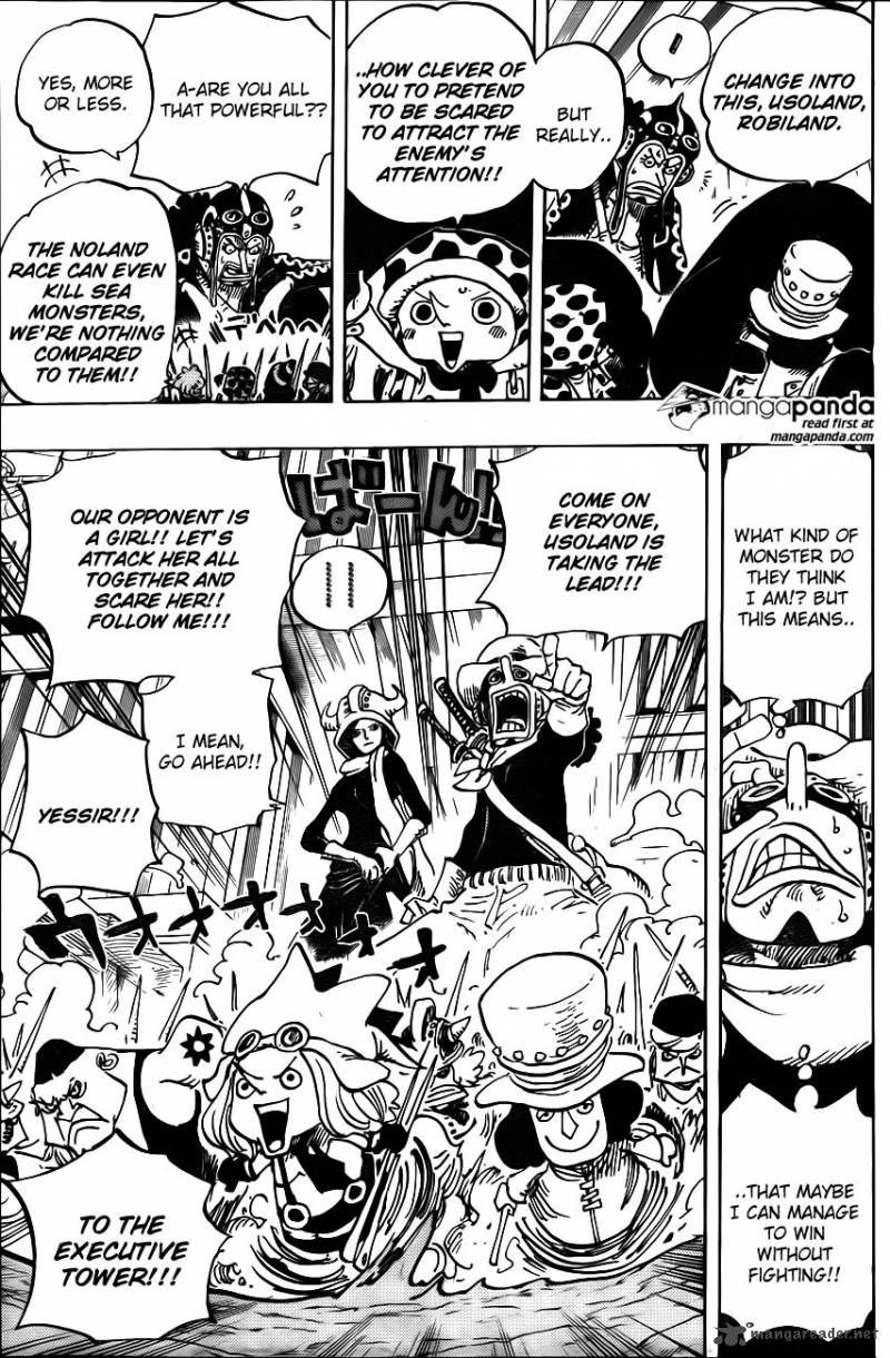 One Piece Chapter 733 — page 10