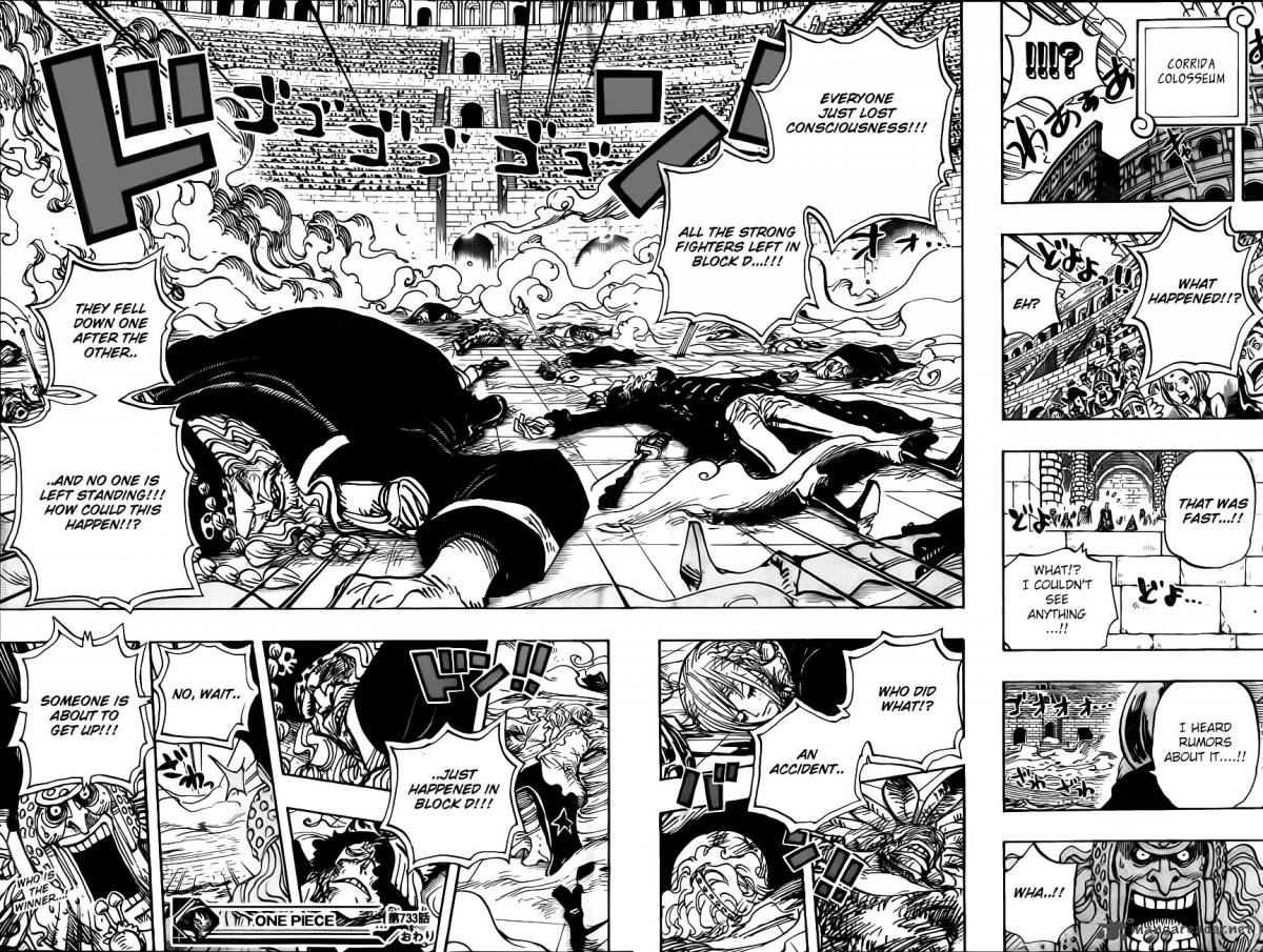 One Piece Chapter 733 — page 17