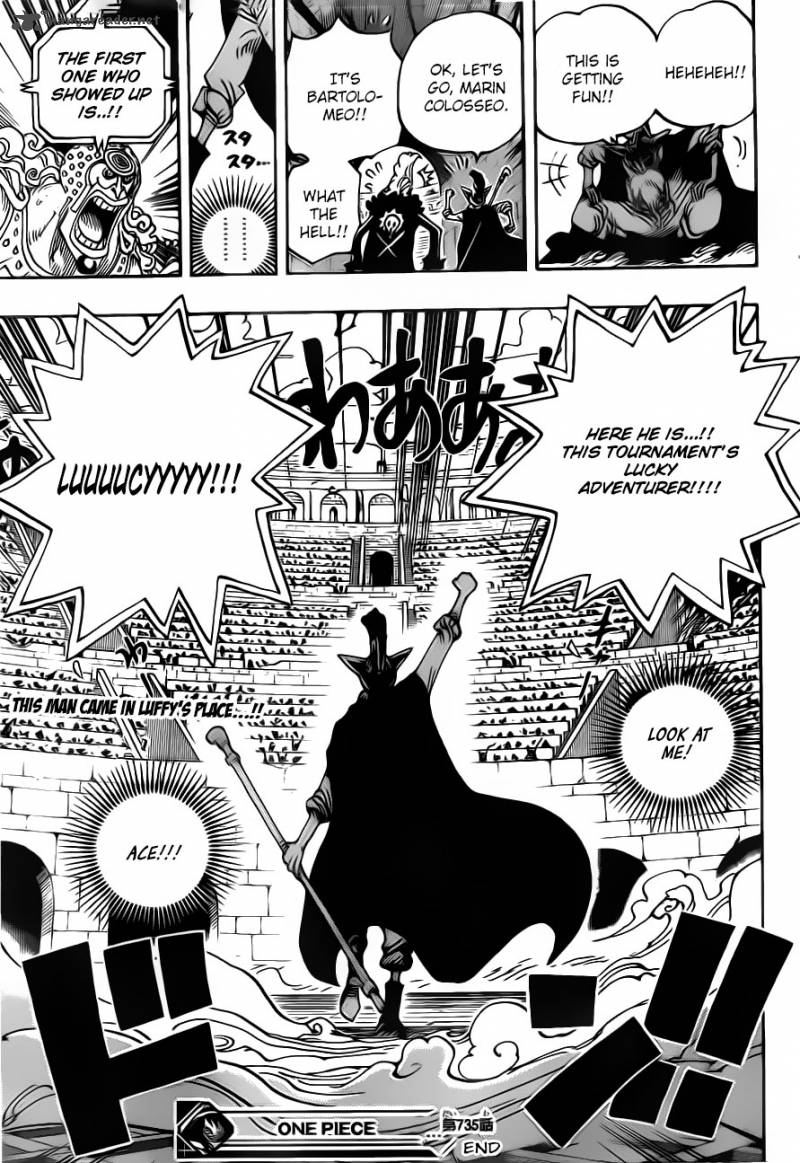 One Piece Chapter 735 — page 20