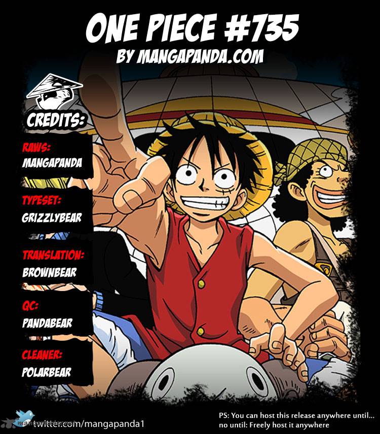 One Piece Chapter 735 — page 21