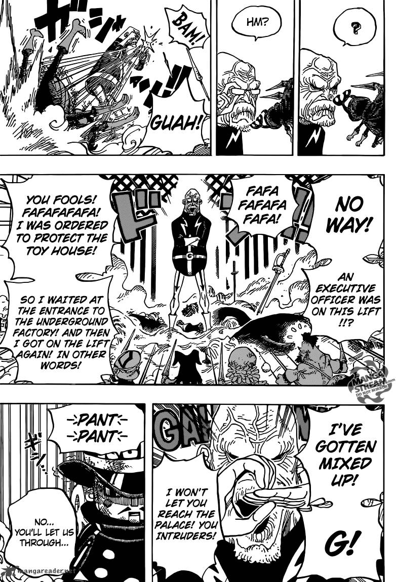 One Piece Chapter 736 — page 17