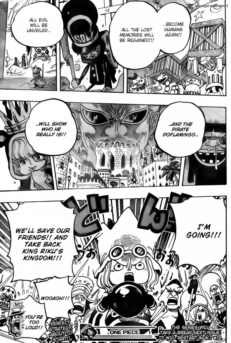 One Piece Chapter 737 — page 19