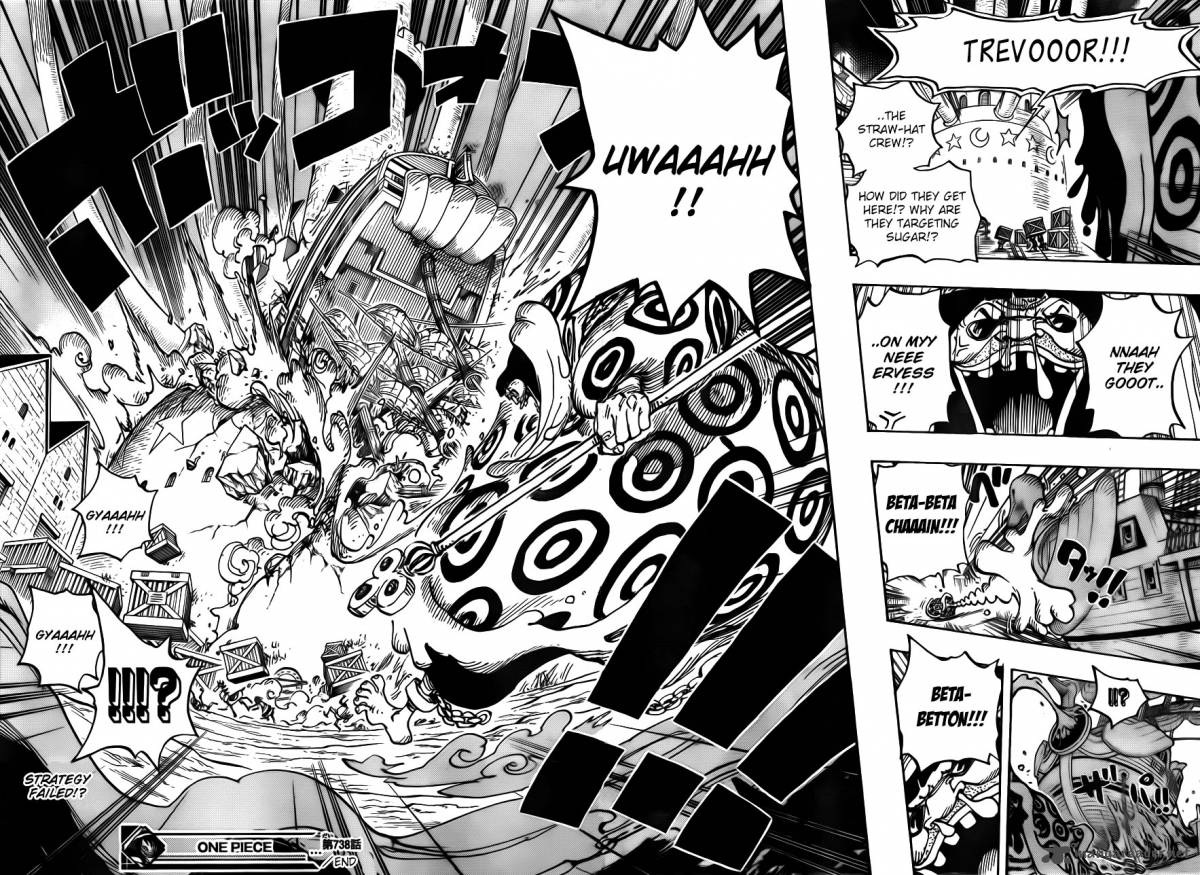 One Piece Chapter 738 — page 19
