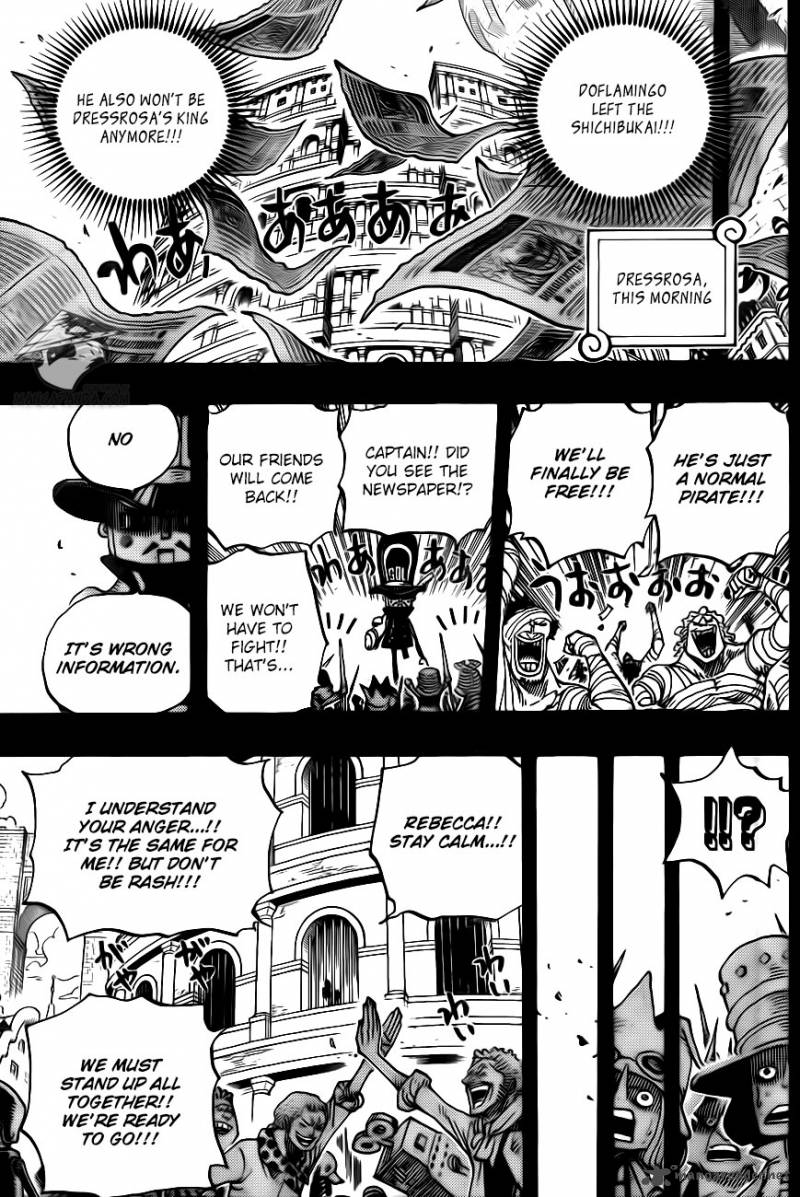 One Piece Chapter 739 — page 11