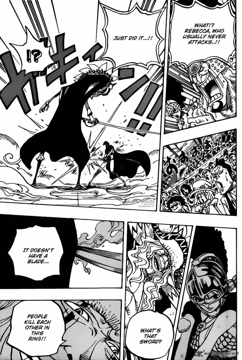 One Piece Chapter 739 — page 15