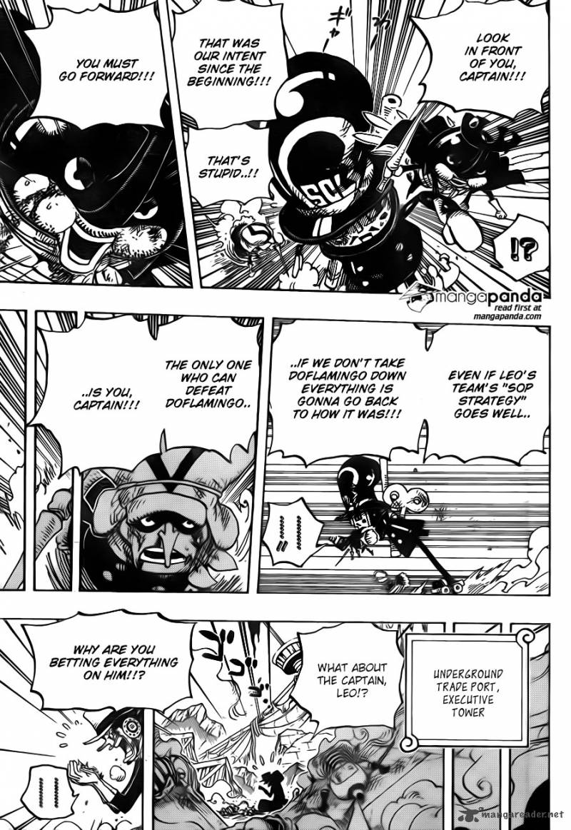 One Piece Chapter 739 — page 19