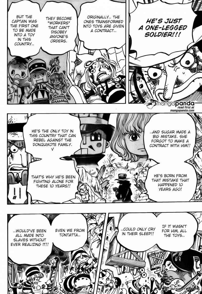 One Piece Chapter 739 — page 20