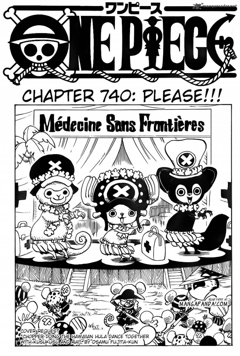 One Piece Chapter 740 — page 3