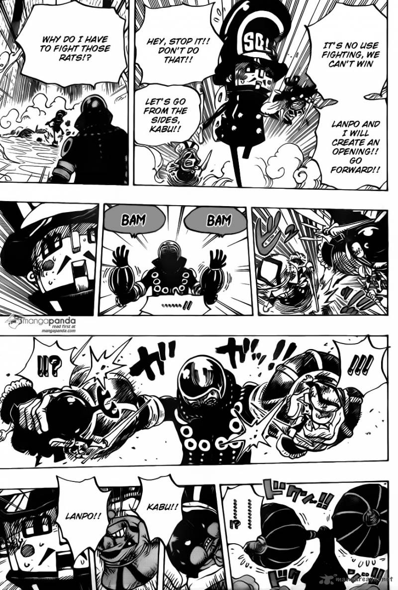 One Piece Chapter 740 — page 7