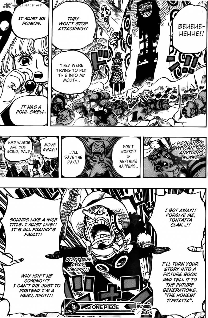 One Piece Chapter 740 — page 21