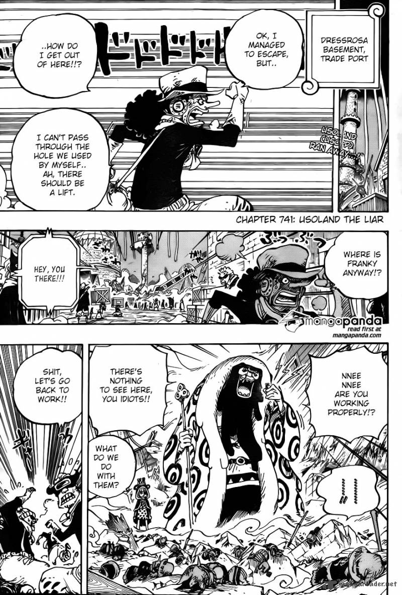 One Piece Chapter 741 — page 2