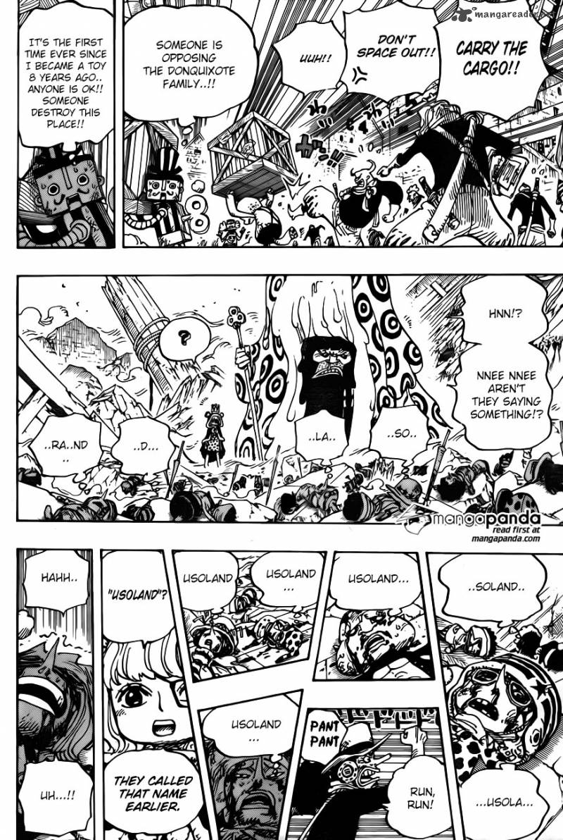 One Piece Chapter 741 — page 3